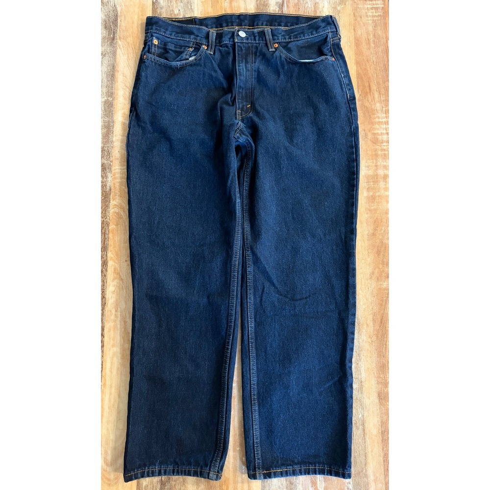 Levi's 550 Bundle Relaxed Fit Dark Wash Jeans 2 Pairs Mens 36x30 - Picture 6 of 11